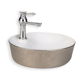 Lena E-5001G Tezgah Üstü Özel Seri Porselen Lavabo