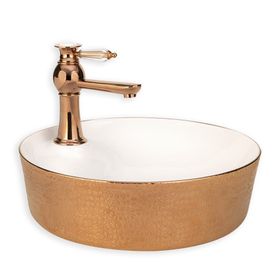 Lena E-5001R Tezgah Üstü Özel Seri Porselen Lavabo