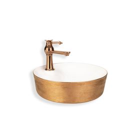 Lena E-5002R Tezgah Üstü Özel Seri Porselen Lavabo