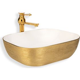Lena E-5003A Tezgah Üstü Özel Seri Porselen Lavabo
