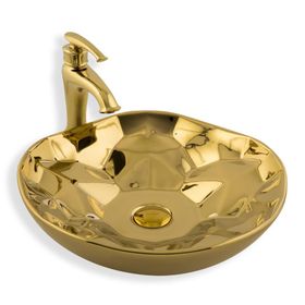 Lena E-5004A Tezgah Üstü Özel Seri Porselen Lavabo