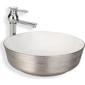 Lena E-5004G Tezgah Üstü Porselen Lavabo