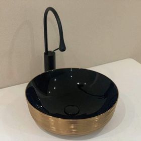 Lena E-5004RS Tezgah Üstü Porselen Lavabo