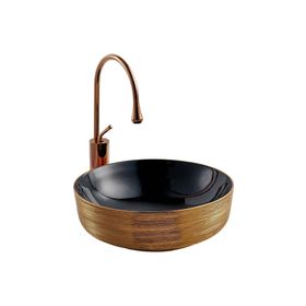 Lena E-5004RS Tezgah Üstü Porselen Lavabo