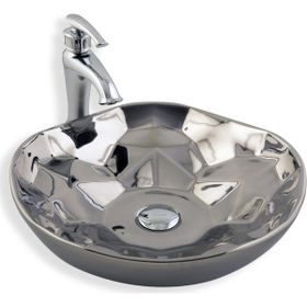 Lena E-5006G Tezgah Üstü Porselen Lavabo