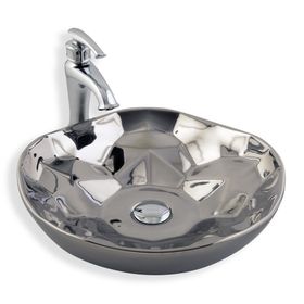 Lena E-5006G Tezgah Üstü Porselen Lavabo