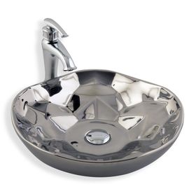Lena E-5006G Tezgah Üstü Porselen Lavabo