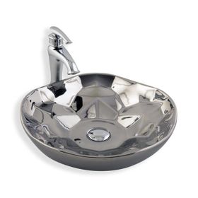 Lena E-5006G Tezgah Üstü Porselen Lavabo