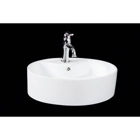 Lena E-5031 Tezgah Üstü Porselen Lavabo