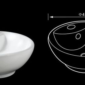 Lena E-5033 Tezgah Üstü Porselen Lavabo