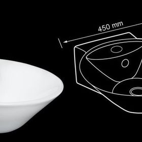 Lena E-5036 Tezgah Üstü Porselen Lavabo