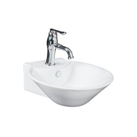 Lena E-5036 Tezgah Üstü Porselen Lavabo