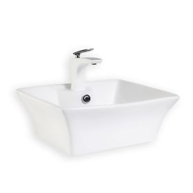 Lena E-5049 Tezgah Üstü Porselen Lavabo