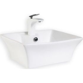 Lena E-5049 Tezgah Üstü Porselen Lavabo