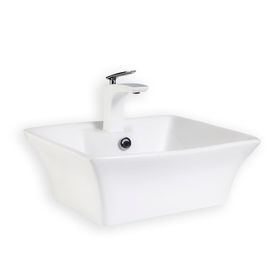 Lena E-5049 Tezgah Üstü Porselen Lavabo