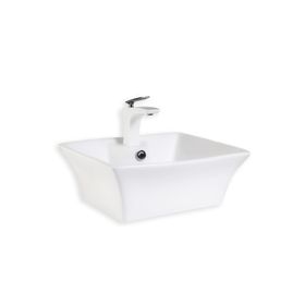 Lena E-5049 Tezgah Üstü Porselen Lavabo