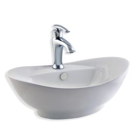Lena E-5080 Tezgah Üstü Porselen Lavabo