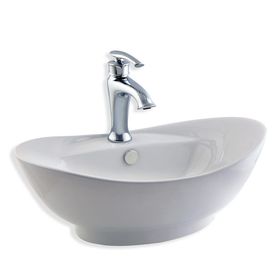 Lena E-5080 Tezgah Üstü Porselen Lavabo