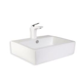 Lena E-5172 Tezgah Üstü Porselen Lavabo