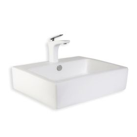 Lena E-5172 Tezgah Üstü Porselen Lavabo