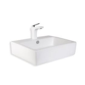 Lena E-5172 Tezgah Üstü Porselen Lavabo