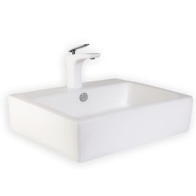 Lena E-5172 Tezgah Üstü Porselen Lavabo