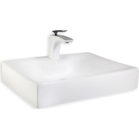 Lena E-5174 Tezgah Üstü Porselen Lavabo