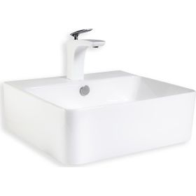 Lena E-5175 Tezgah Üstü Porselen Lavabo