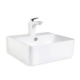 Lena E-5175 Tezgah Üstü Porselen Lavabo