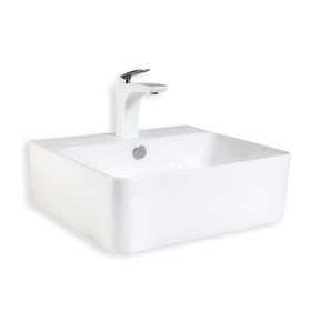 Lena E-5175 Tezgah Üstü Porselen Lavabo