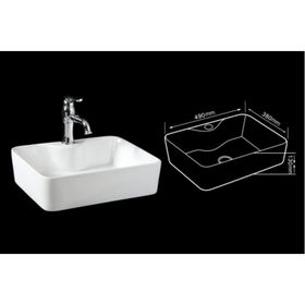 Lena E-5405 Tezgah Üstü Lavabo