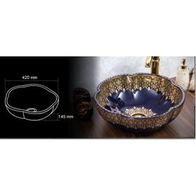 Lena E-6012 Tezgah Üstü Lavabo