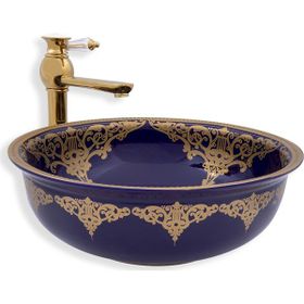 Lena E-7020 Tezgah Üstü Özel Seri Porselen Lavabo