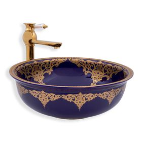 Lena E-7020 Tezgah Üstü Özel Seri Porselen Lavabo