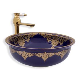 Lena E-7020 Tezgah Üstü Özel Seri Porselen Lavabo