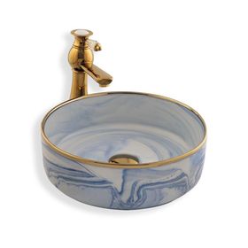Lena E-7024 Tezgah Üstü Porselen Lavabo