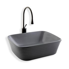 Lena E-7028 Tezgah Üstü Porselen Lavabo