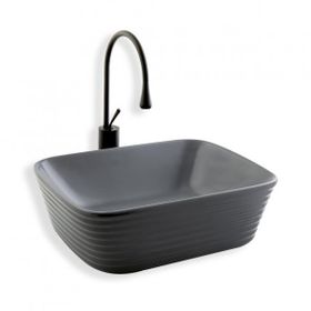 Lena E-7028 Tezgah Üstü Porselen Lavabo