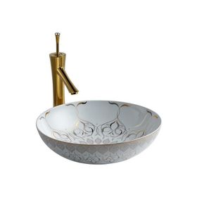 Lena E-7032 Altın Tezgah Üstü Lavabo