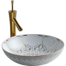 Lena E-7032 Altın Tezgah Üstü Lavabo
