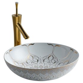 Lena E-7032 Altın Tezgah Üstü Lavabo