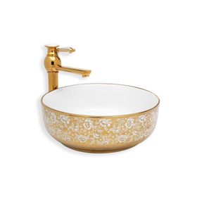 Lena E-8115 Tezgah Üstü Porselen Lavabo