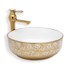 Lena E-8115 Tezgah Üstü Porselen Lavabo