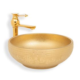 Lena E-8127 Tezgah Üstü Porselen Lavabo