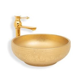 Lena E-8127 Tezgah Üstü Porselen Lavabo