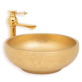 Lena E-8127 Tezgah Üstü Porselen Lavabo