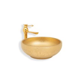 Lena E-8127 Tezgah Üstü Porselen Lavabo