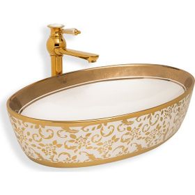 Lena E-8130 Tezgah Üstü Porselen Lavabo