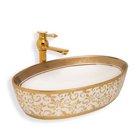 Lena E-8130 Tezgah Üstü Porselen Lavabo