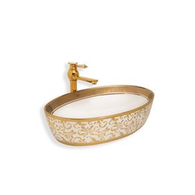 Lena E-8130 Tezgah Üstü Porselen Lavabo